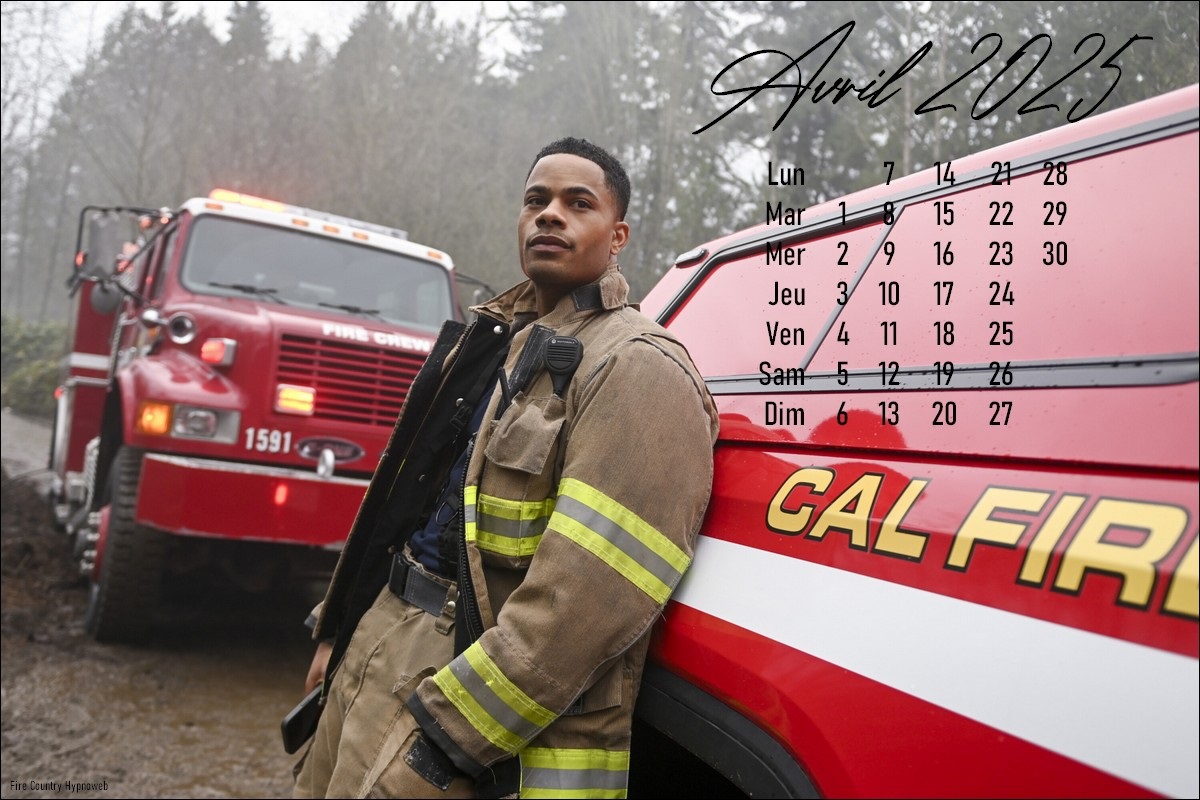 Fire country calendrier hypnoweb